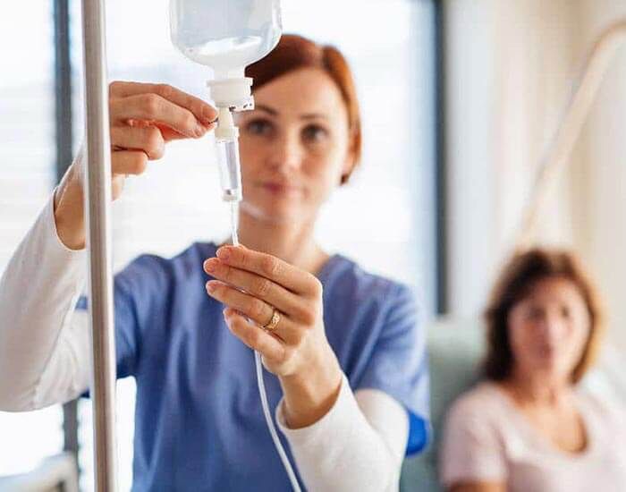 Evde hızlı serum uygulaması